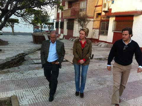 El Ayuntamiento de Roquetas de Mar est ejecutando, por emergencia, las obras en calle Jpiter y Neptuno