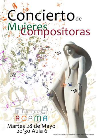 El Real Conservatorio Profesional de Msica de Almera organiza el I Concierto de Mujeres Compositoras