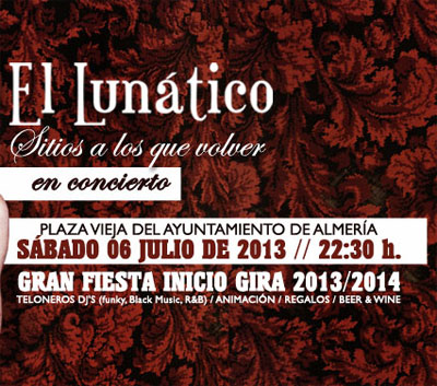 Concierto de El Luntico: Sitios a los que volver