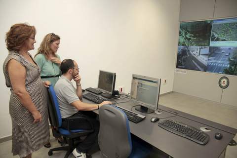 La nueva Sala de Control Semafrico ya est en funcionamiento en el edificio de la Jefatura de la Polica Local