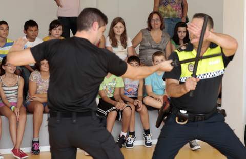 Un total de 300 nios han visitado hoy el Parque Infantil de Trfico durante la Jornada de Puertas Abiertas