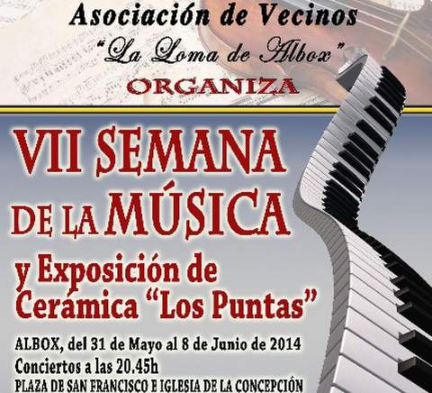 La 'VII Semana de la Msica' de la Asociacin de Vecinos 'La Loma' se celebrar del 31 de mayo al 8 de junio