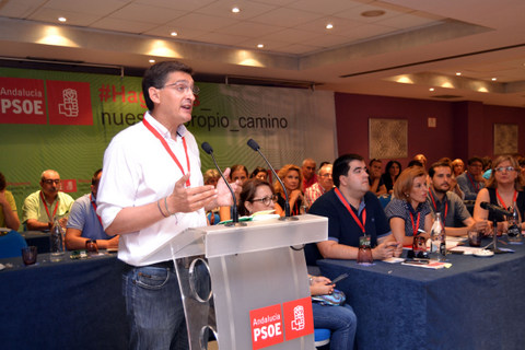 Snchez Teruel, convencido de que los pilares del trabajo que est realizando el PSOE-A estarn en el proyecto de Snchez