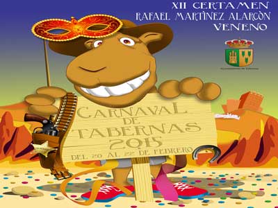 Un asturiano gana el concurso del cartel del Carnaval de Tabernas 2015