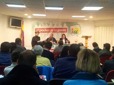 Afiliados y simpatizantes de IU votarn en asambleas locales o comarcales el primer tercio de la candidatura para la Junta de Andaluca