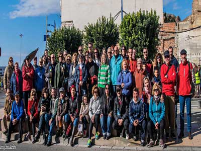 Visita del FORO a la V Ruta Fotogrfica a las cuevas de 