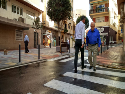 El Ayuntamiento concluye las obras de urbanizacin y mejora de la trama urbana en Rambla Alfareros