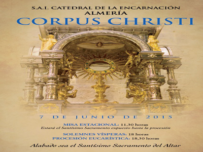 Celebracin del Corpus Christi en la Catedral de Almera