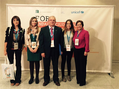 Vera participa activamente en el I Foro Andaluz de Ciudades Amigas de la Infancia de UNICEF