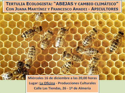 Tertulia Ecologista Las abejas y el cambio climtico