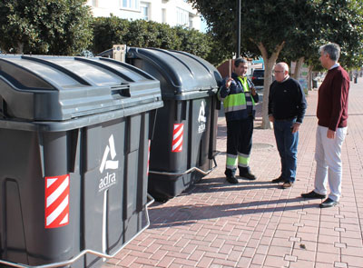 El Ayuntamiento instala 15 nuevos contenedores para residuos slidos