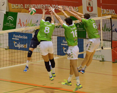 Unicaja Almera Voley preparada para la segunda parte de la temporada gracias a un intenso trabajo