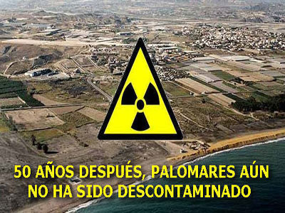 Ecologistas en Accin denuncia que Palomares, 50 aos despus del desastre, contina sin solucin