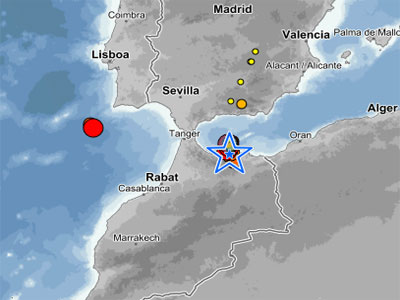 Un fuerte terremoto sacude al mar de Alborn y se siente en Almera