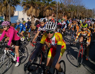 El Club Ciclista Ciudad de El Ejido debuta en Cdiz con un podio