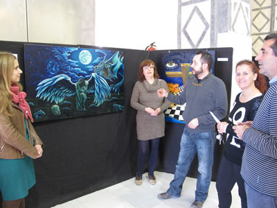 Exposicin de Francisco Javier Moreno en el Convento de la Victoria de Vera