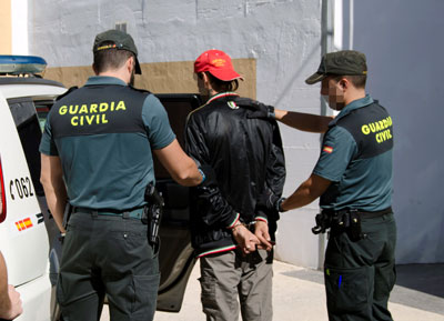 La Guardia Civil detiene al autor de un delito de hurto y uso de vehculo a motor 