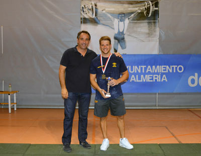 El olmpico David Snchez gana el I Trofeo de Halterofilia de #AlmeraEnFeria