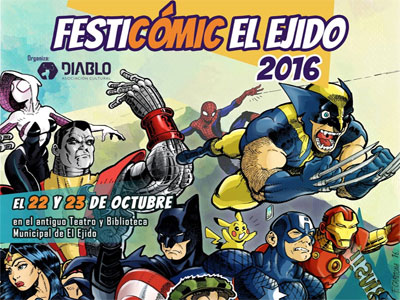 El Teatro Municipal de El Ejido se convertir este fin de semana en el gran epicentro del cmic de la provincia