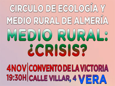 Podemos organiza un acto en defensa del mundo rural bajo el ttulo Mundo Rural Crisis?