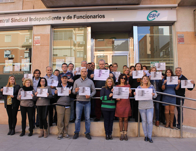 CSIF Almera sale a la calle este 25N para reclamar un gran pacto de estado que termine con la violencia de gnero