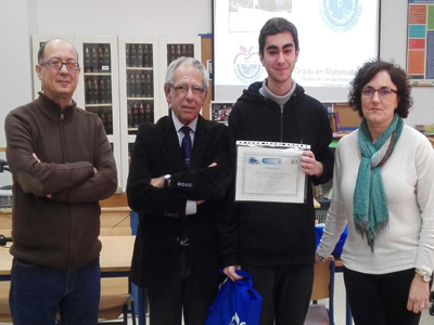 Un alumno del IES Alborn gana el premio Boletn de Matemticas de la UAL