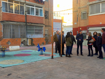 El PSOE pide una rotonda en la carretera de Ronda para articular el trfico de entrada y salida al Barrio Alto 