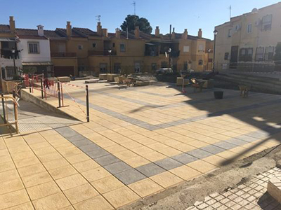 La finalizacin de la nueva Plaza de la Cruz dar paso a la remodelacin integral del barrio