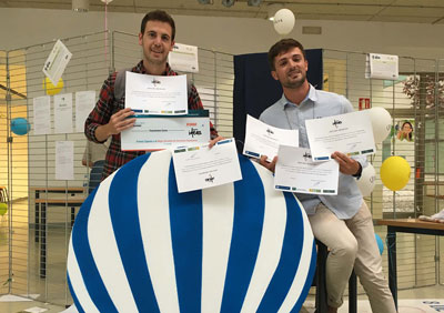 Dos alumnos de la UAL, en la final de un concurso europeo con su proyecto Travelmeeting