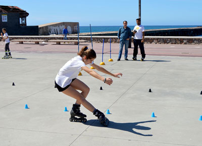 Los JDM de Patinaje finalizan en el Parque de las Almadrabillas 