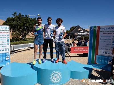 Javier Domene Moreno e Isabel Mara Ruiz Serna, ganadores de la Carrera Popular UAL