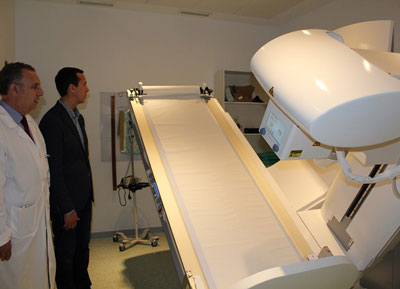 El Hospital de Alta Resolucin el Toyo renueva su equipamiento con la instalacin de un nuevo telemando multifuncional 