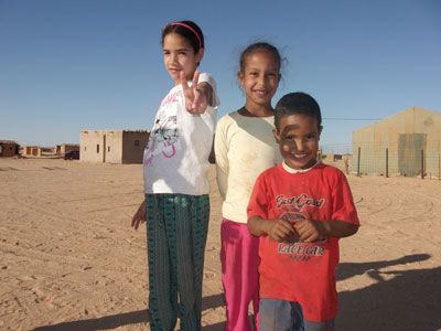 86 nios saharauis disfrutarn de Vacaciones en Paz en Almera