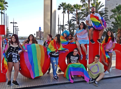 Ms de 600 personas celebran su Orgullo en Almera