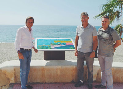 Buen comienzo para la Estacin de Control de Arrecife de Posidonia Ocenica de la Playa de Aguadulce 