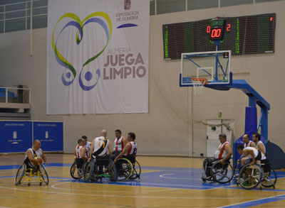 El deporte adaptado tiene su hueco en la Feria de Almera de la mano de Cludemi