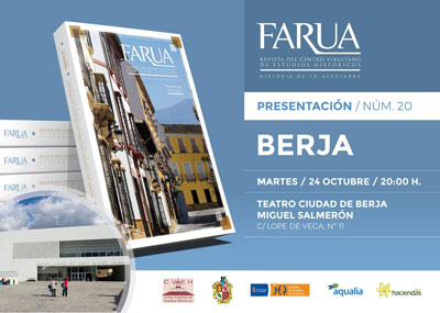 El vigsimo nmero de la revista FARUA se presenta el martes en el Teatro de Berja