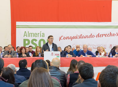El Comit Provincial del PSOE exige al Gobierno central una docena de infraestructuras prioritarias para Almera