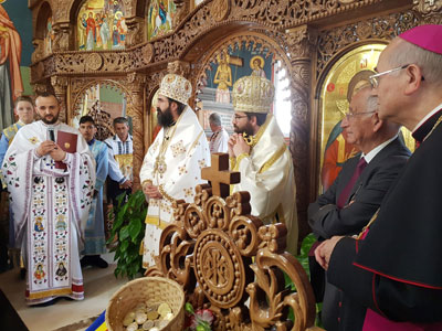 Solemne consagracin del primer templo ortodoxo rumano de nueva construccin de Espaa 
