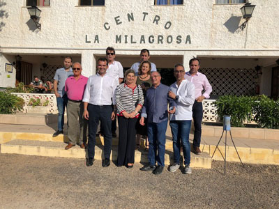 El alcalde visita la comunidad teraputica de la asociacin Nuevo Rumbo en la que se ofrece un plan de deshabituacin de adicciones a 22 personas