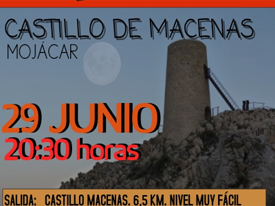 Noticia de Almera 24h: V Ruta Nocturna de Senderismo - Castillo de Macenas