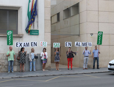 CSIF exige al SAS la realizacin de los exmenes de las oposiciones en Almera para respetar el principio de igualdad en el acceso a la Administracin Pblica