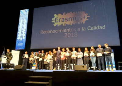La UAL, premiada como la mejor universidad espaola en la gestin del Programa Erasmus+ durante 2018