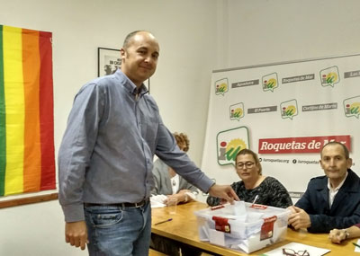 La asamblea local de IU elige a Juan Pablo Yakubiuk como candidato a la alcalda de Roquetas de Mar