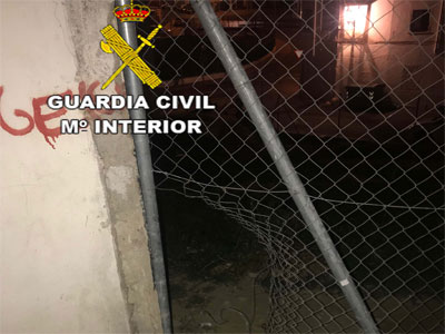 La Guardia Civil sorprende y detiene in fraganti al autor de un delito de robo con fuerza en una vivienda de Hurcal de Almera