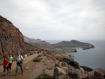 Noticia de senderismo en Almería 24h: El PMD anima a practicar senderismo con una ruta entre Las Negras y Agua Amarga