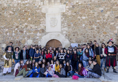 Alumnos del Collge Franois Rabelais de Montpellier visitan Carboneras dentro del Programa de Intercambio Estudiantil