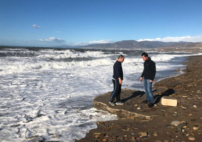 El alcalde solicita una reunin con la Directora General de Sostenibilidad de la Costa y la Mar para abordar una solucin de emergencia al problema de regresin del litoral de Balerma