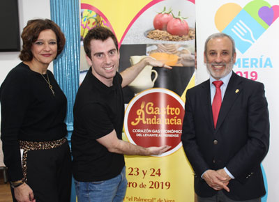GastroAndalucia lleva el sabor del Levante a la sede de Almera 2019 en el acto de presentacin de su tercera edicin 