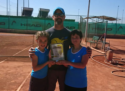 El Club de Tenis El Ejido, campen de Andaluca de clubes en la categora benjamn femenina